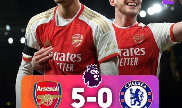 开云体育官网-5比0横扫切尔西！阿森纳驶上英超争冠快车道