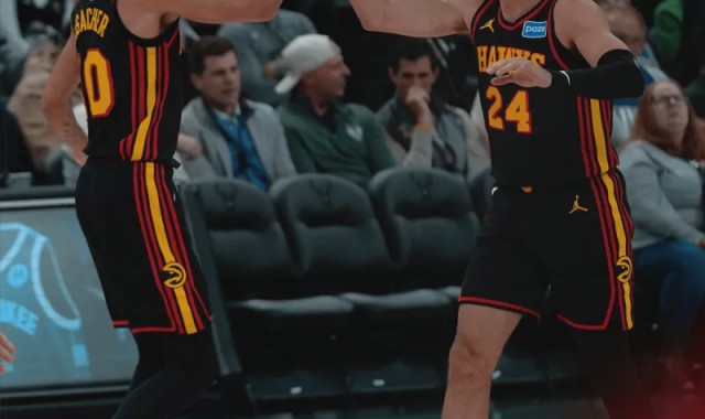 开云体育-老鹰拿到联盟现存第二长的5连胜，也追平球队本赛季最长连胜